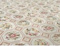 Vintage Hand Woven Wool Aubusson Carpet, 18'-3 1/2