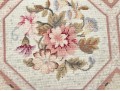 Vintage Hand Woven Wool Aubusson Carpet, 18'-3 1/2
