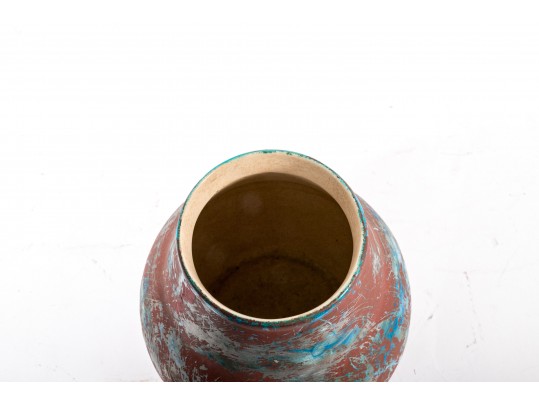 Painted Boch Freres Ceramic Vase
