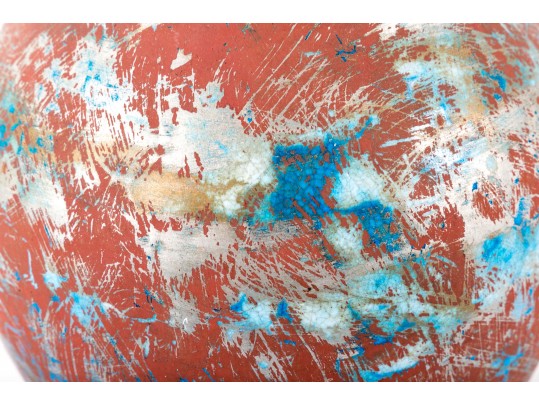 Painted Boch Freres Ceramic Vase