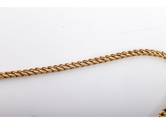 18k Yellow Gold Pendant Necklace