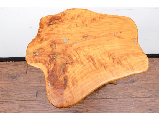 Impressive Knotty Wood Stand