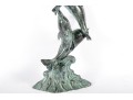 Brass Dolphin Sculpture