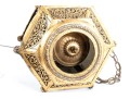 Impressive Gilt Metal Pendant Lantern