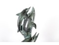 Brass Dolphin Sculpture