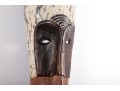 Tall Carved And Painted African Wood Mask