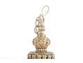 Impressive Gilt Metal Pendant Lantern