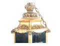 Impressive Gilt Metal Pendant Lantern