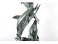 Brass Dolphin Sculpture