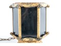 Impressive Gilt Metal Pendant Lantern