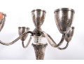 Elegant Weighted Sterling Silver Candelabras