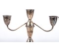 Garniture Trio Of Weighted Sterling Candelabras