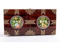 Asian Rosewood Tansu-Style Jewelry Box