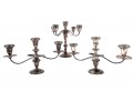 Elegant Weighted Sterling Silver Candelabras