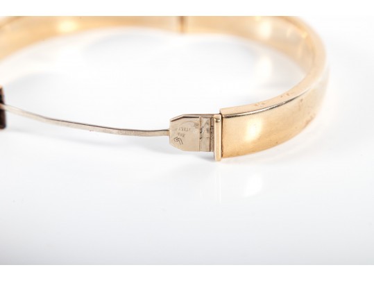 14k Yellow Gold Cuff Bracelet