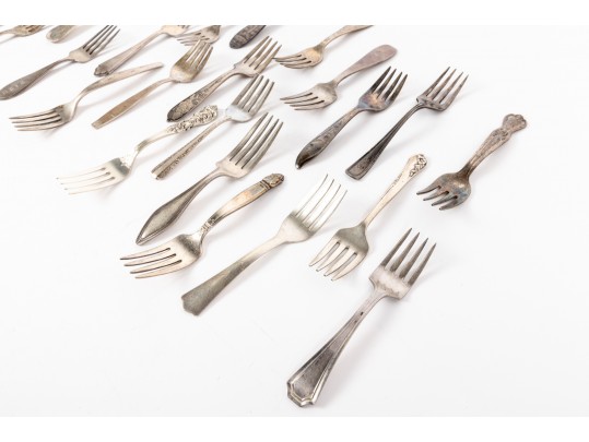 Sterling Silver Baby Forks