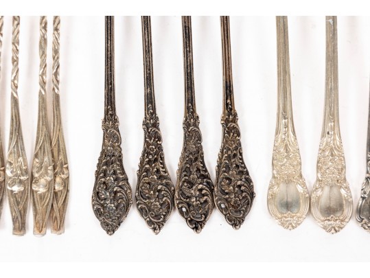 Elegant Sterling Silver Cocktail/Dessert Forks