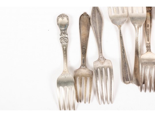 Sterling Silver Baby Forks
