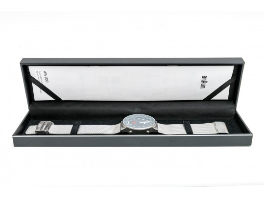 Braun AW200 Stainless Steel Wristwatch #1