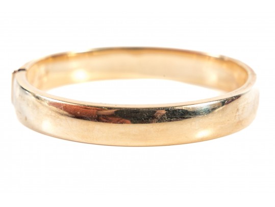 14k Yellow Gold Cuff Bracelet