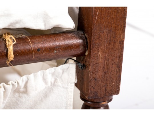 Adorable Eastlake-Style Rope Doll Bed