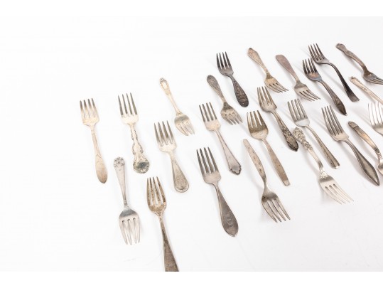 Sterling Silver Baby Forks