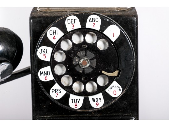 Automatic Electric Co. Vintage Wall-Mounting Pay Phone