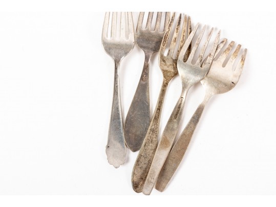 Sterling Silver Baby Forks
