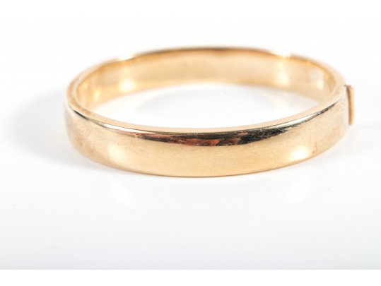 14k Yellow Gold Cuff Bracelet