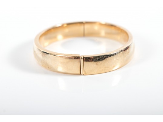 14k Yellow Gold Cuff Bracelet