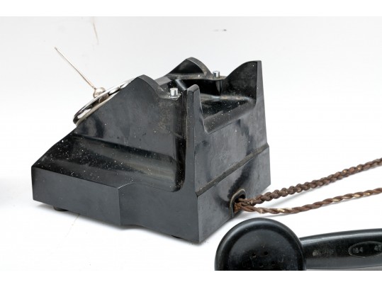 Vintage And Antique Duo Of Phones Including The Conn. Tel. & Elec. Co. Inc