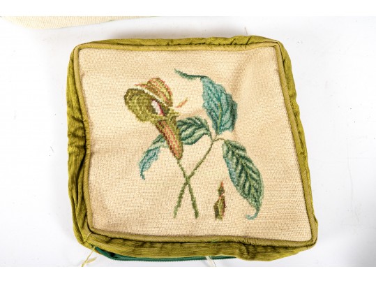Charming Vintage Needlepoint Pillows