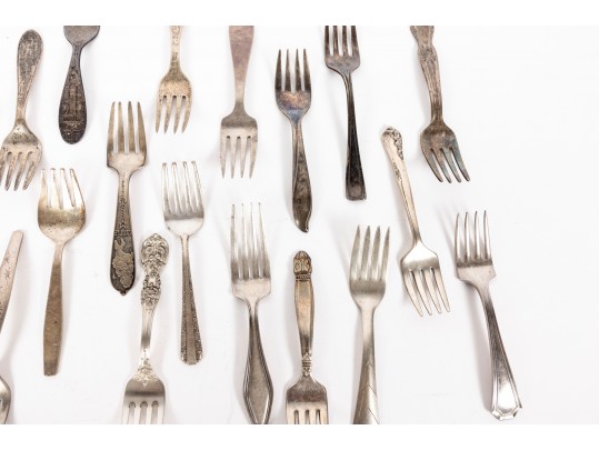 Sterling Silver Baby Forks