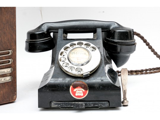 Vintage And Antique Duo Of Phones Including The Conn. Tel. & Elec. Co. Inc