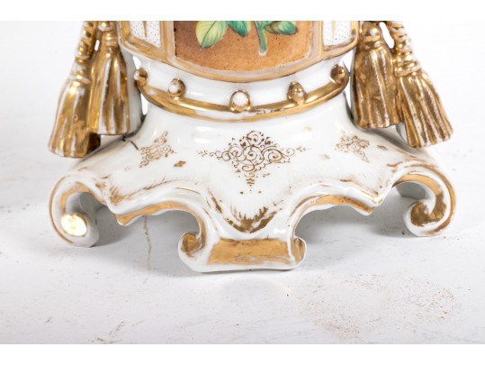 Ornate French Empire Porcelain Vases