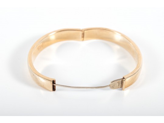 14k Yellow Gold Cuff Bracelet