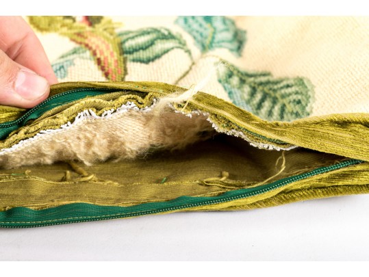 Charming Vintage Needlepoint Pillows