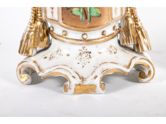 Ornate French Empire Porcelain Vases