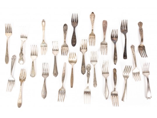Sterling Silver Baby Forks