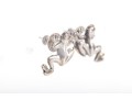 Adorable Sterling Silver Frog Stud Earrings