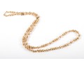 14k Yellow Gold Beaded Necklace