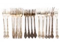 Elegant Sterling Silver Cocktail/Dessert Forks