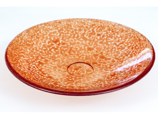 Kosta Boda Bowl Red Tellus