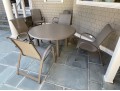 Telescope Alluminum Outdoor Table And Six Chairs
