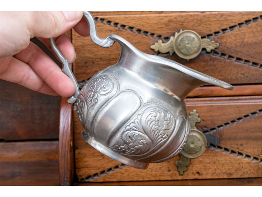 Brilhante Estanhos Portugal Pewter Tea Set