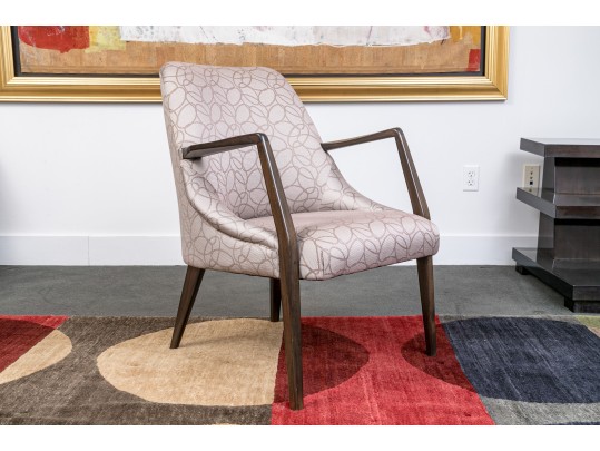 Set Of Four Mid Century Upholstered Armchairs 