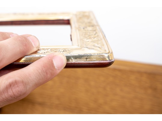 Christofle Sterling Silver Photo Frame & Empire Sterling Silver Frame (No Glass)