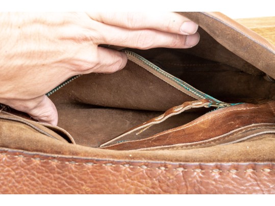 Ralph Lauren Vintage Collection Leather Handbag - Original Ticketed Price $1495