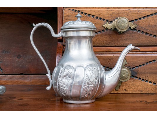 Brilhante Estanhos Portugal Pewter Tea Set