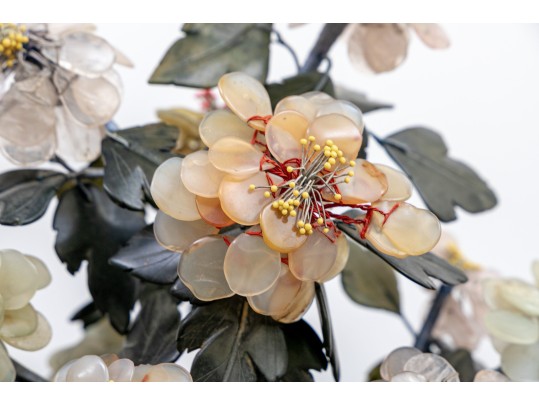 Vintage Collection Of Chinese Carved Stone Sculptures